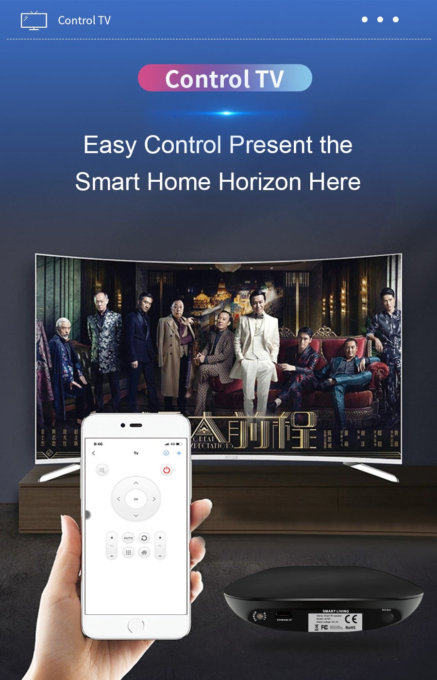 LANBON Smart lR Repeater L8-HR 04 LANBON Smart lR Repeater L8-HR 04