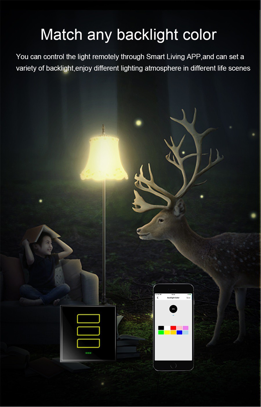 LANBON Cellular Switch Three gang Touch Smart Switch L8C-HS3 12 LANBON Cellular Switch Three gang Touch Smart Switch L8C-HS3 12